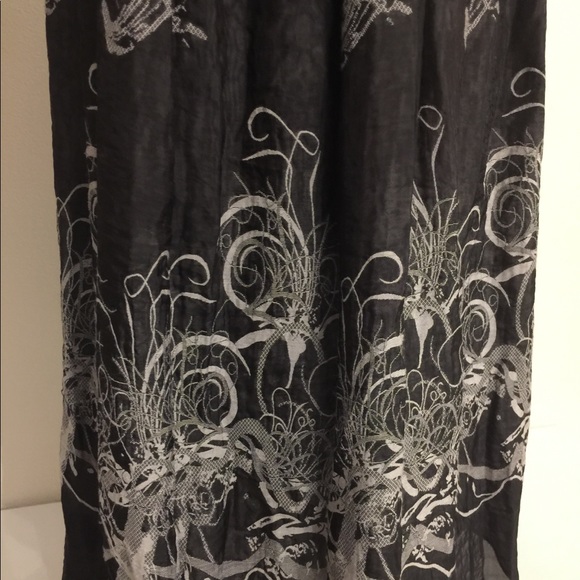 Anthropologie lapis🌷black gray dress size small - Picture 6 of 7